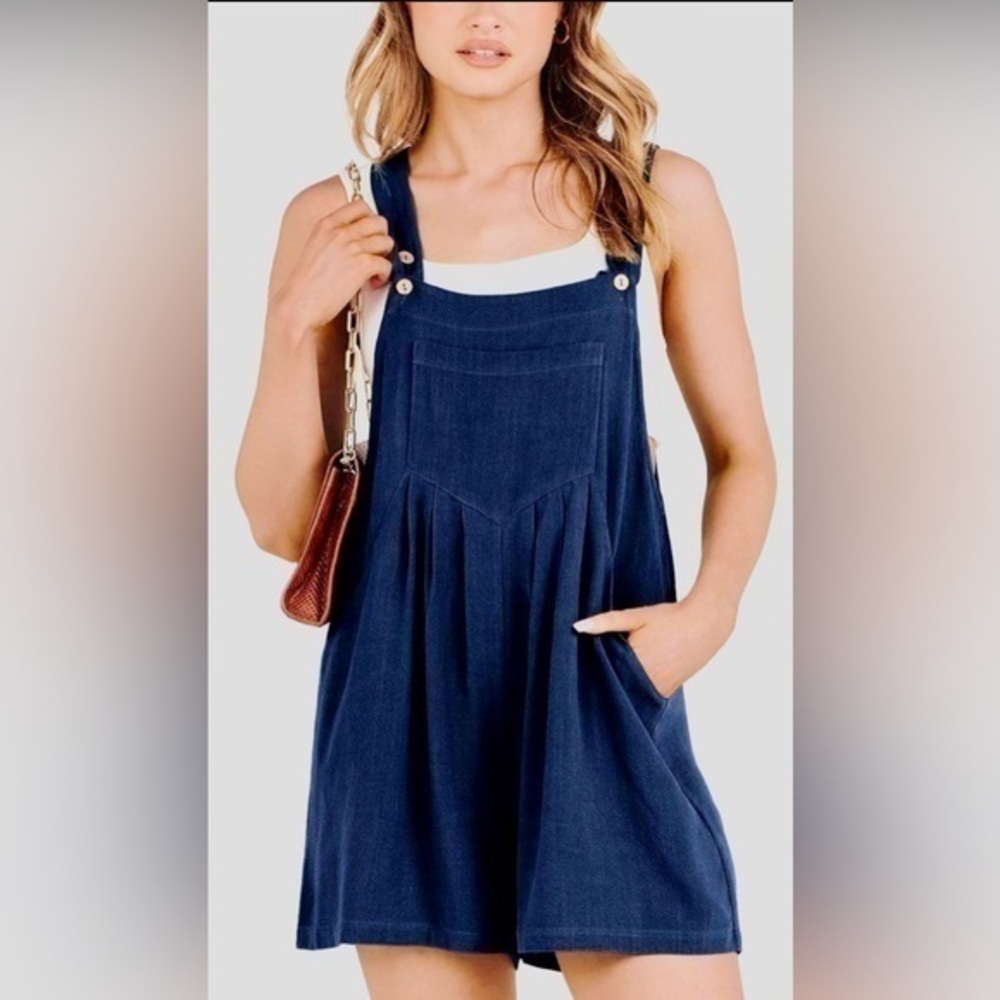 ANRABRSS PANTS OVERALL SKIRT OVERALL  DENIM SKIRT SIZE XL